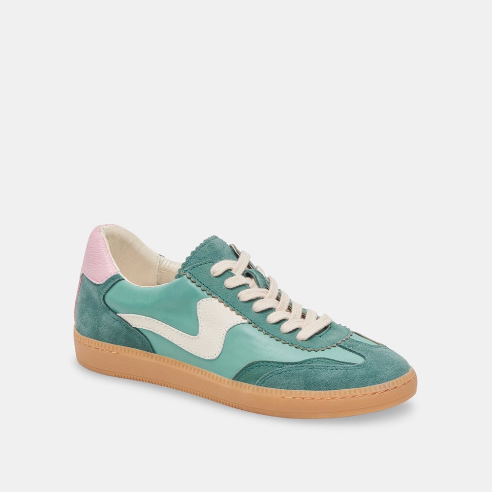 Dolce Vita Notice Sneakers Green Suede