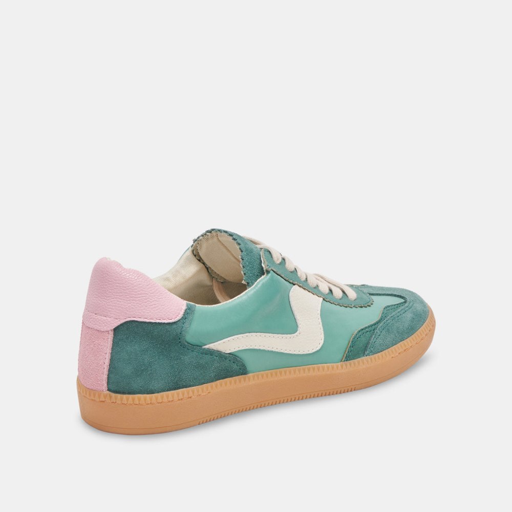 Dolce Vita Notice Sneakers Green Suede