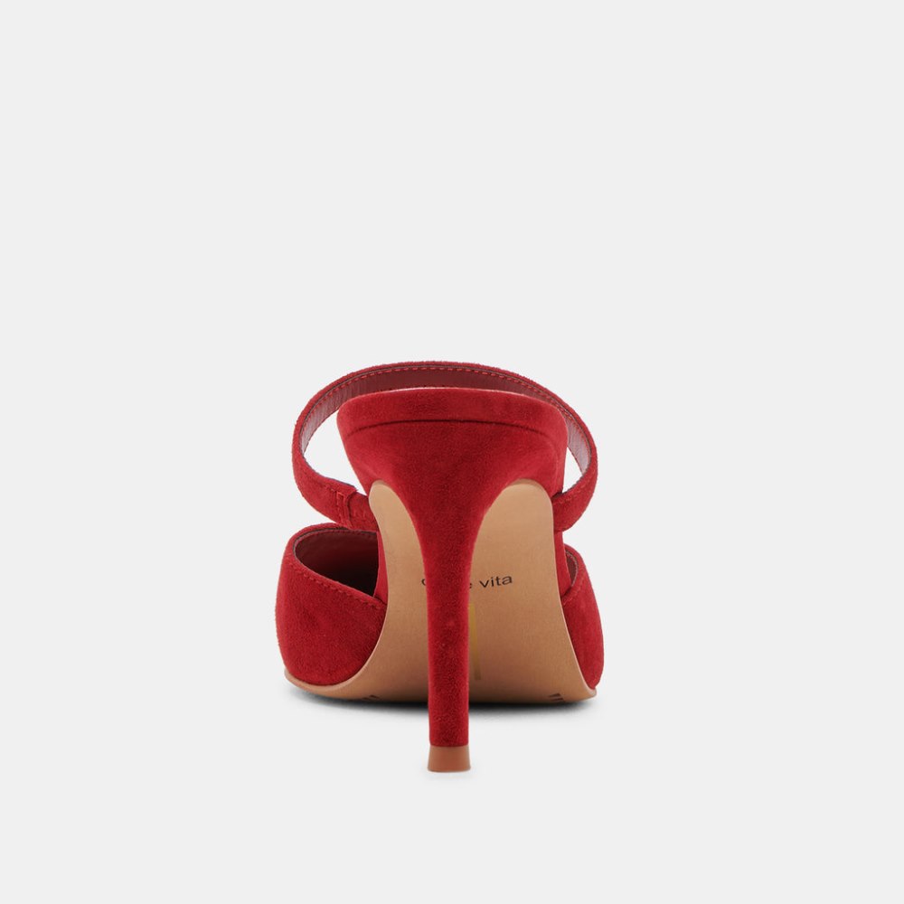 Dolce Vita Kanika Heels Crimson Suede