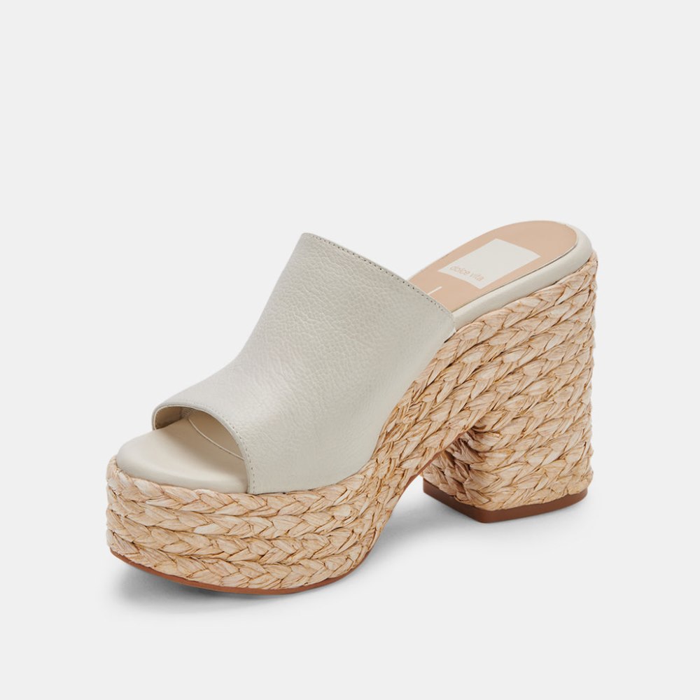 Dolce Vita Elora Heels Ivory Leather