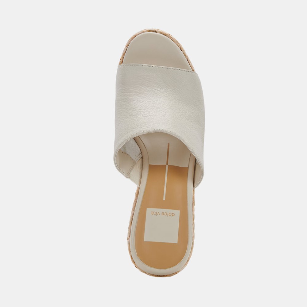 Dolce Vita Elora Heels Ivory Leather