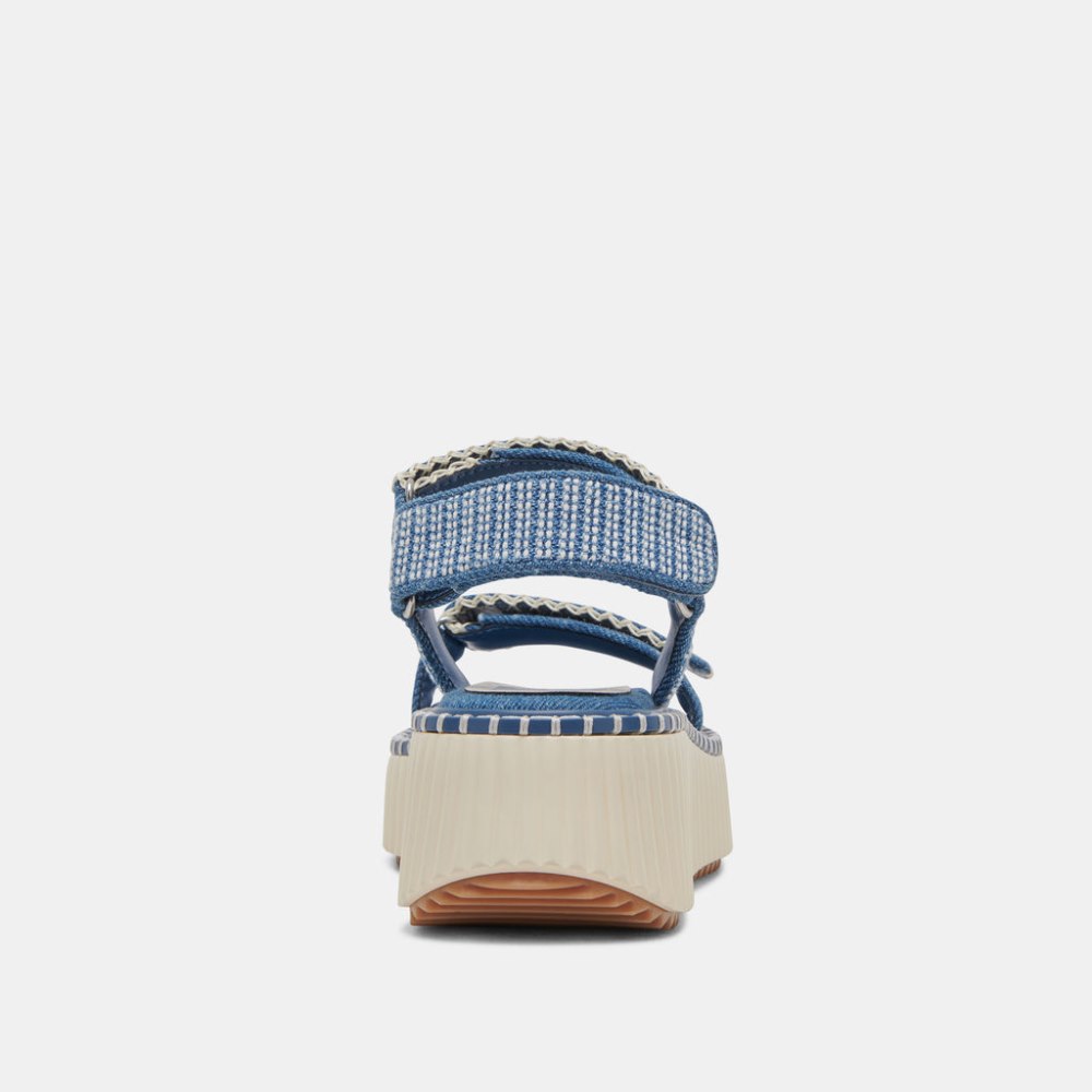 Dolce Vita Debra Sandals Blue Denim