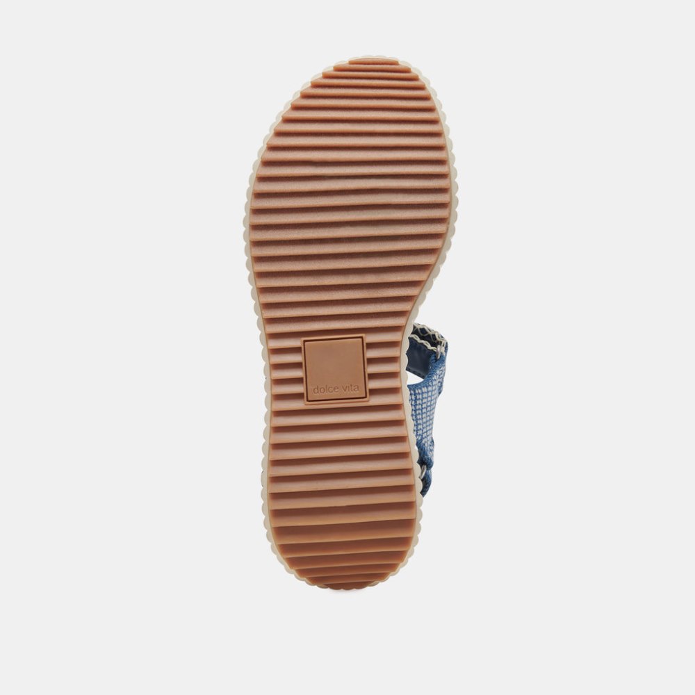 Dolce Vita Debra Sandals Blue Denim