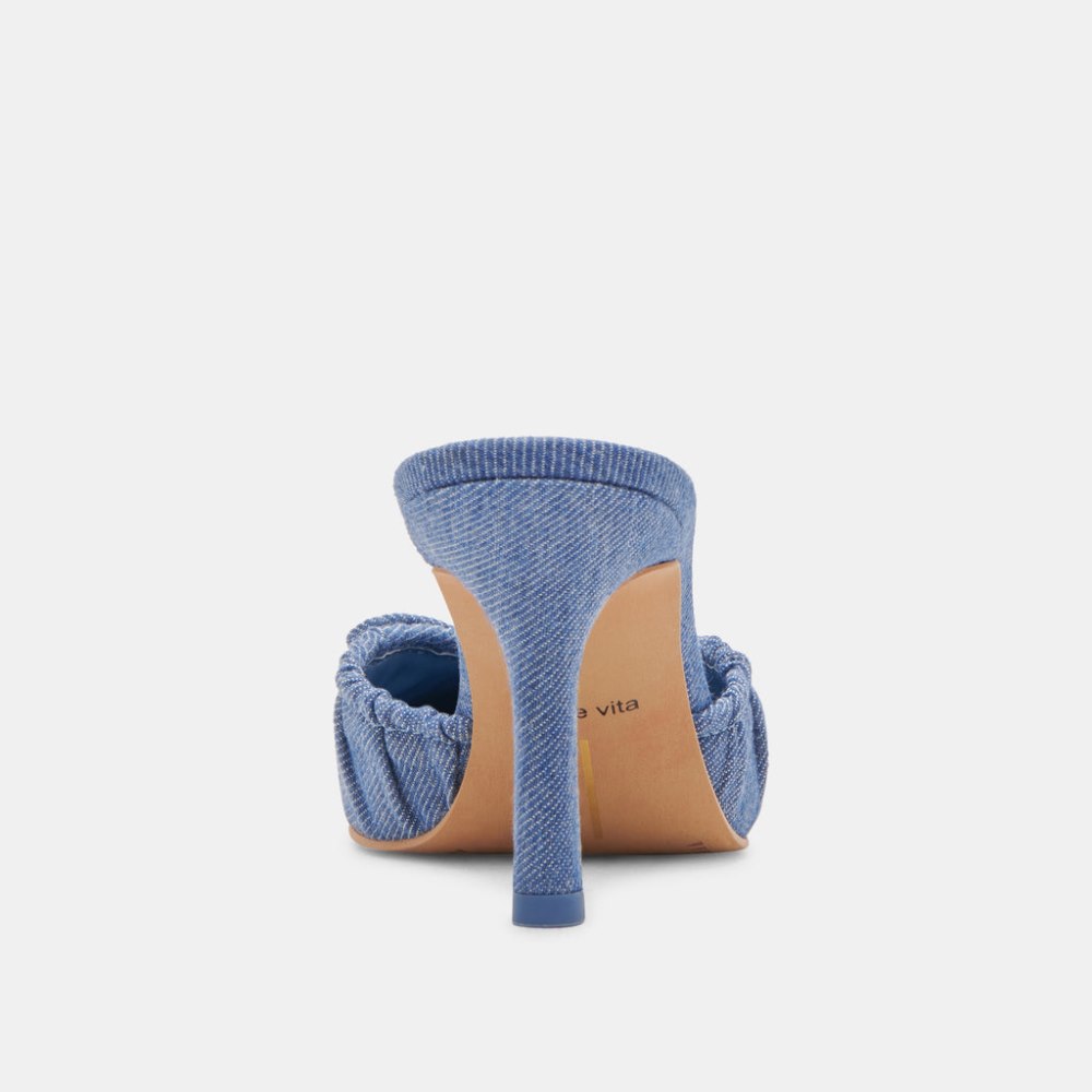 Dolce Vita Kairi Heels Blue Denim