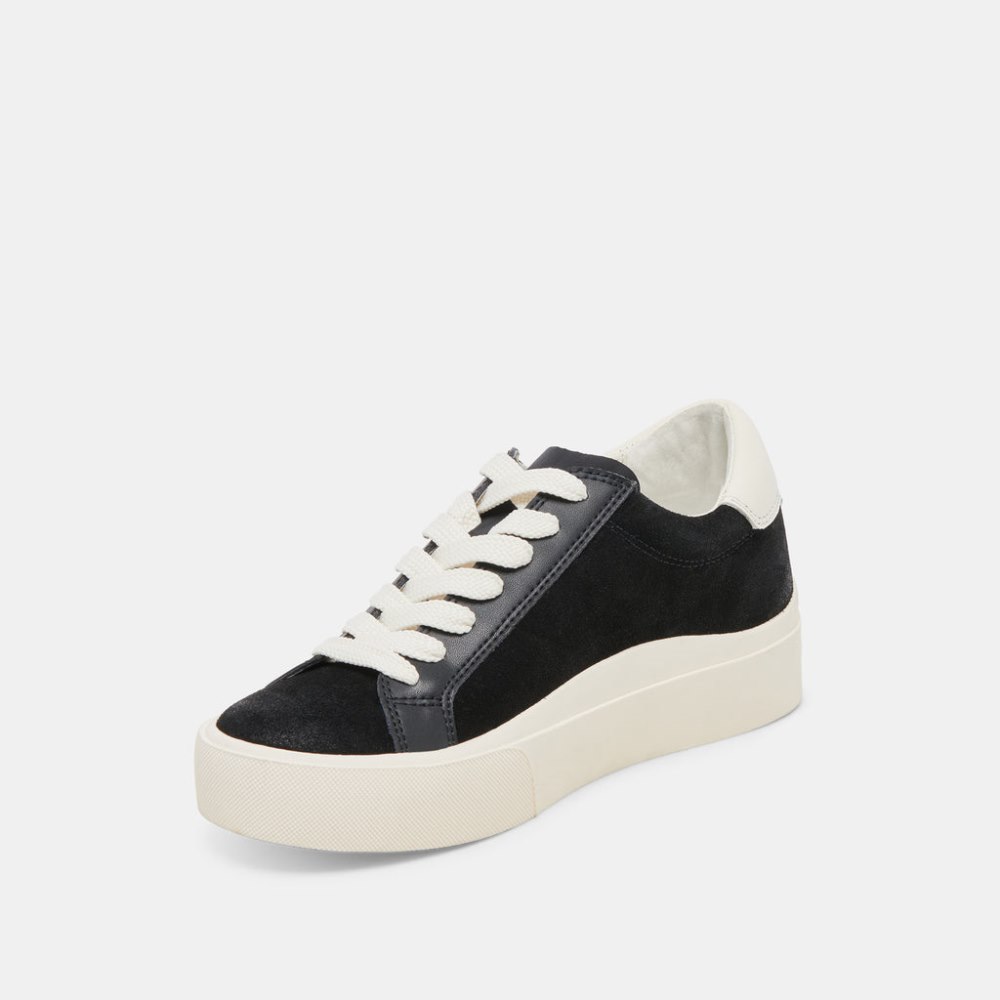 Dolce Vita Zayn 360 Sneakers Onyx Suede