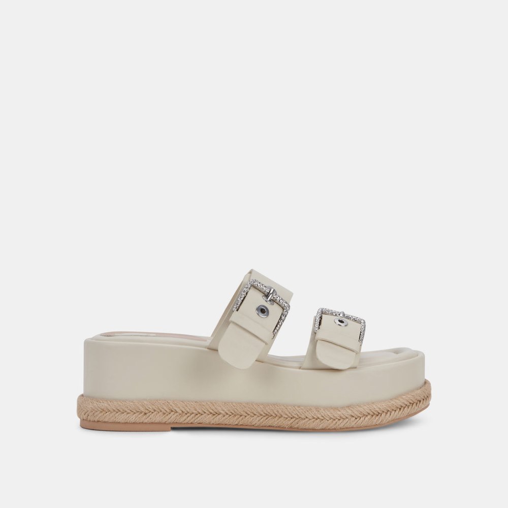 Dolce Vita Canyon Sandals Ivory Leather