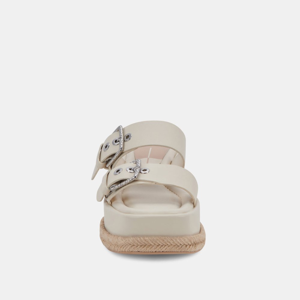 Dolce Vita Canyon Sandals Ivory Leather