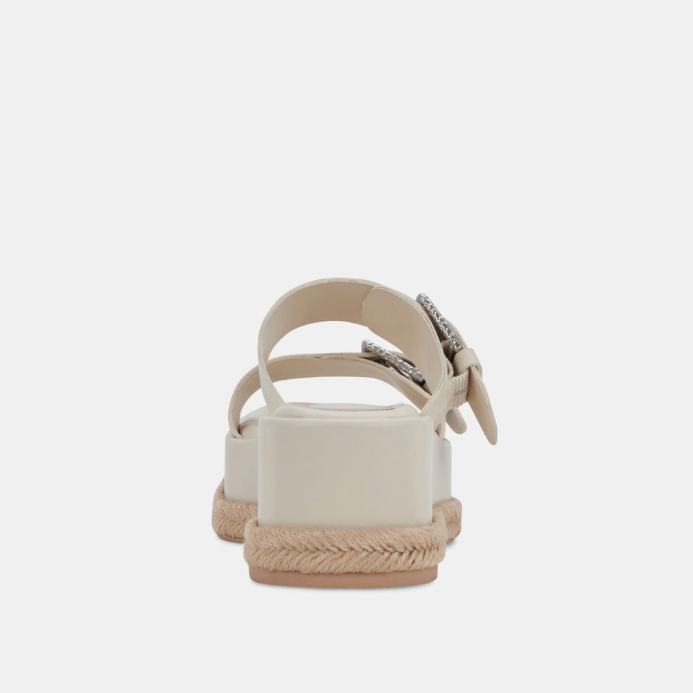 Dolce Vita Canyon Sandals Ivory Leather