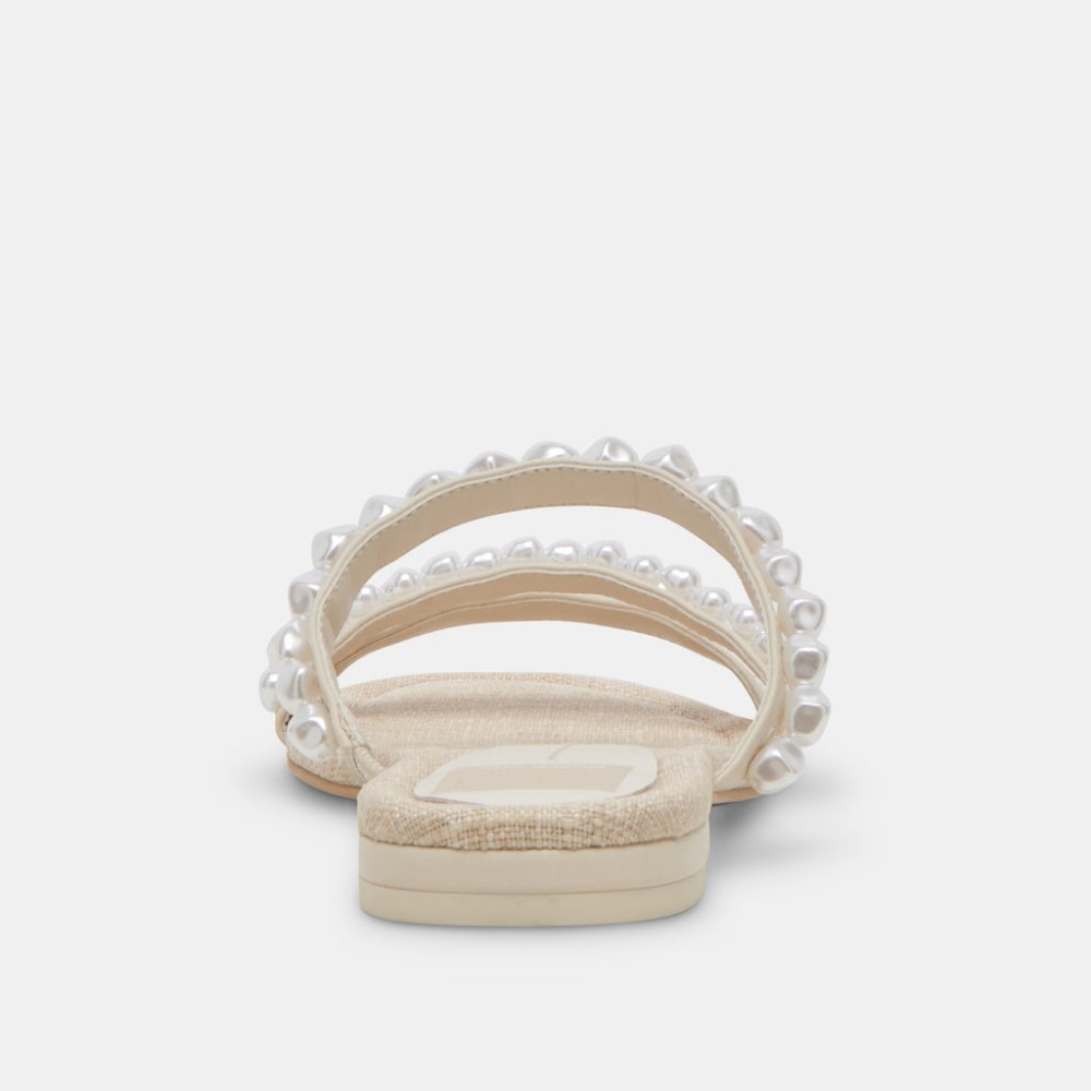 Dolce Vita Tinker Pearl Sandals Vanilla Pearls