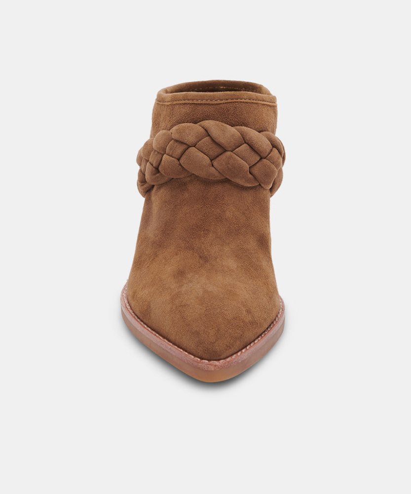 Dolce Vita Serla Mules Dk Brown Suede