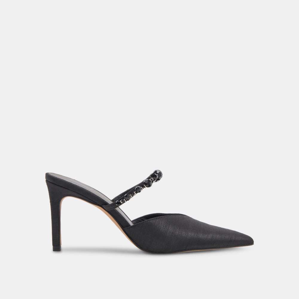 Dolce Vita Kanika Heels Black Pearls