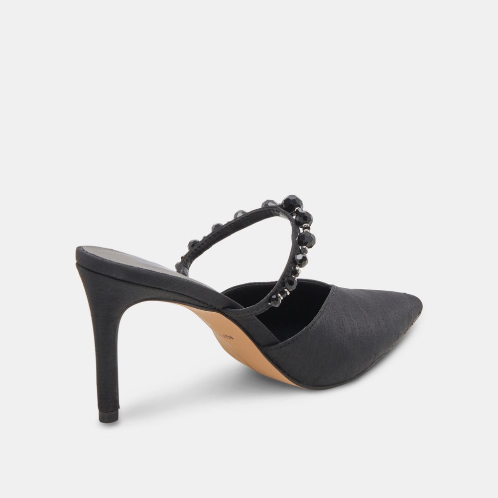Dolce Vita Kanika Heels Black Pearls
