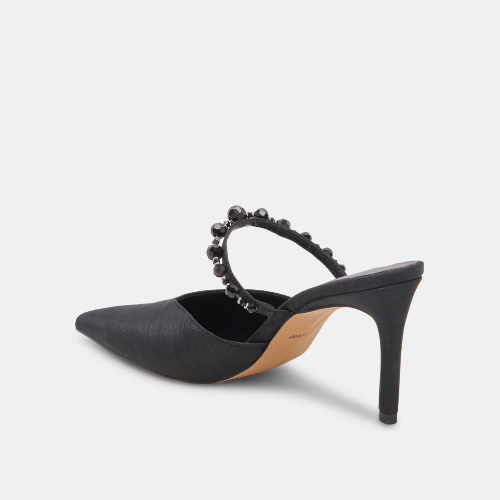 Dolce Vita Kanika Heels Black Pearls