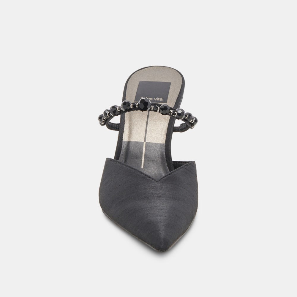 Dolce Vita Kanika Heels Black Pearls