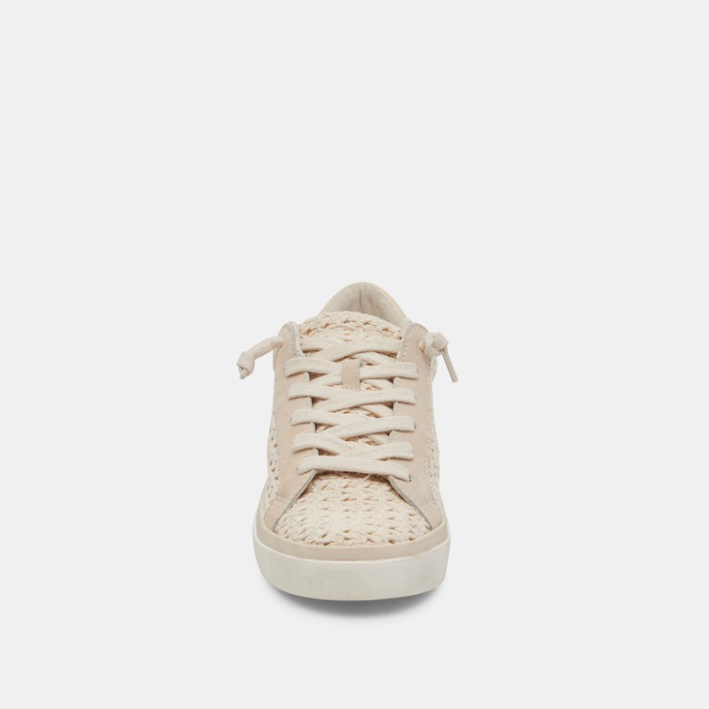 Dolce Vita Zina Crochet Sneakers Sandstone Crochet