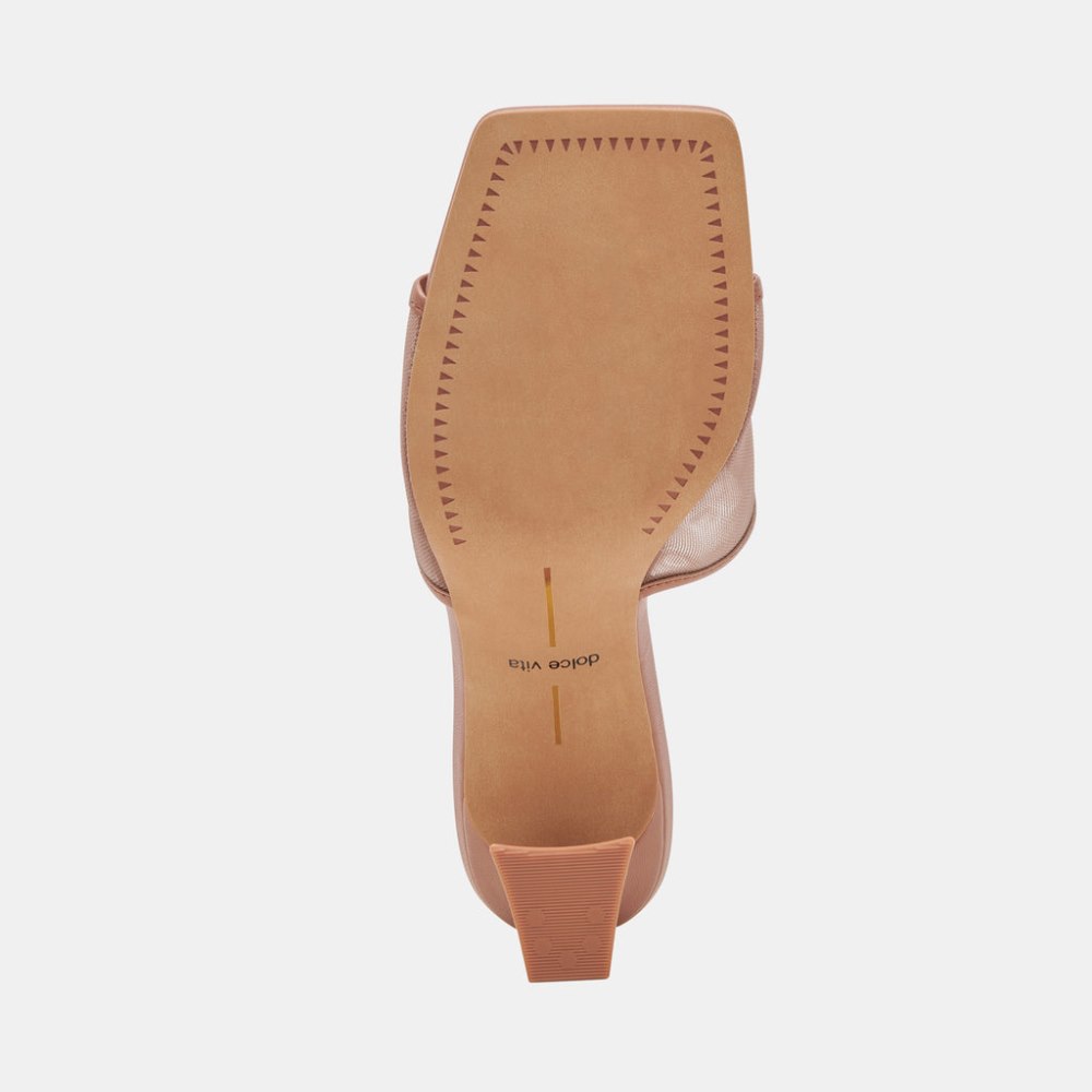 Dolce Vita Narda Heels Cider Mesh