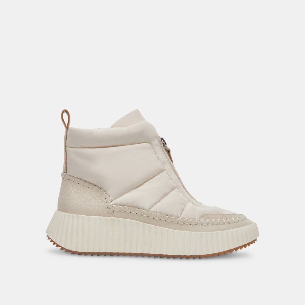 Dolce Vita Devlin Sneakers Ivory Nylon