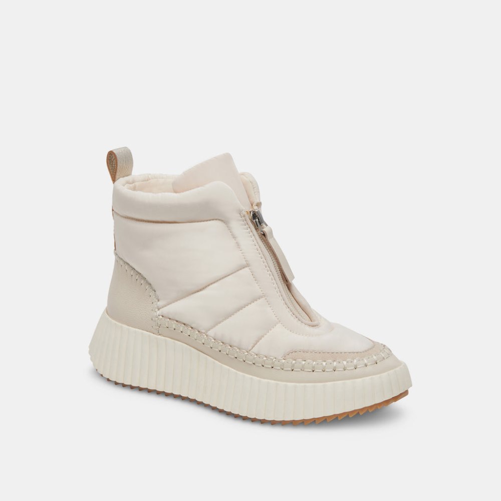 Dolce Vita Devlin Sneakers Ivory Nylon