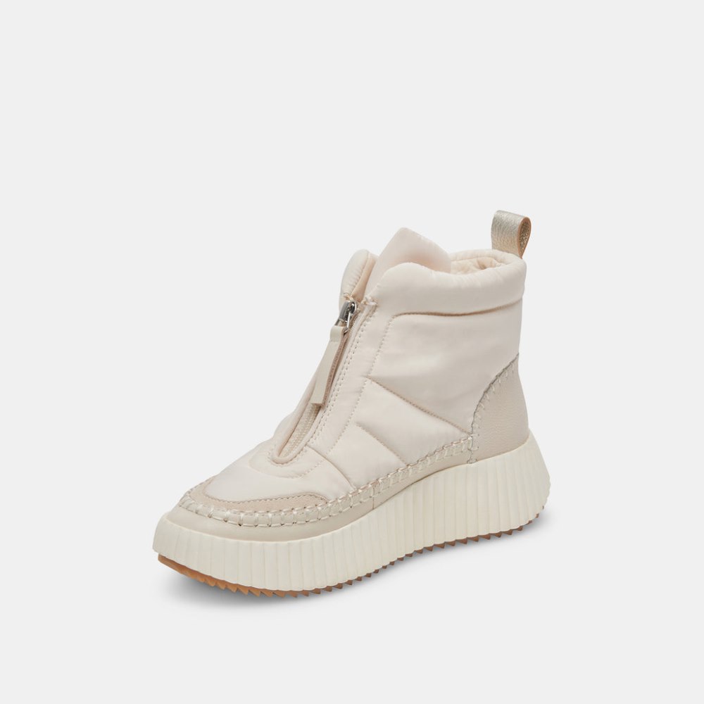 Dolce Vita Devlin Sneakers Ivory Nylon