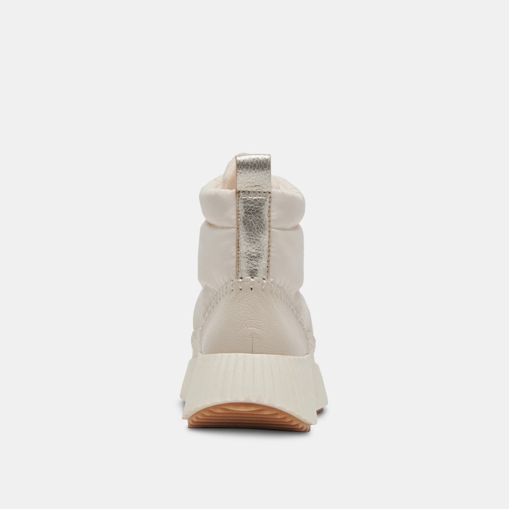 Dolce Vita Devlin Sneakers Ivory Nylon