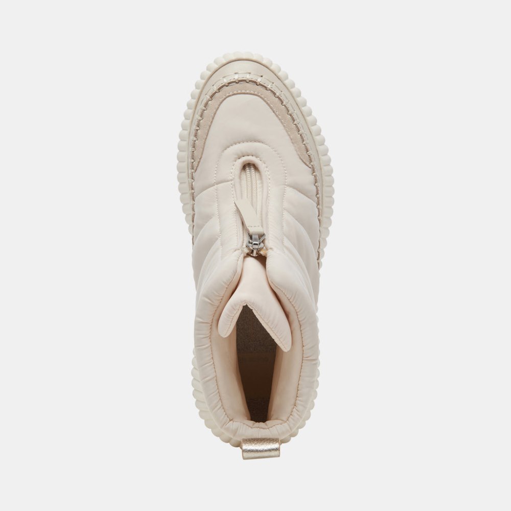 Dolce Vita Devlin Sneakers Ivory Nylon
