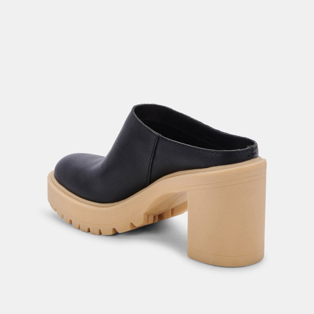 Dolce Vita Carry Heels Black Leather