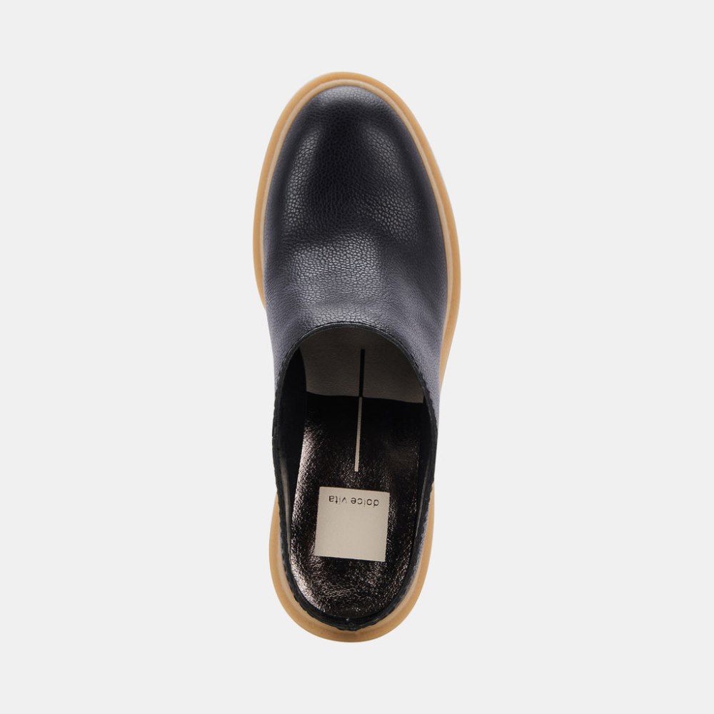 Dolce Vita Carry Heels Black Leather