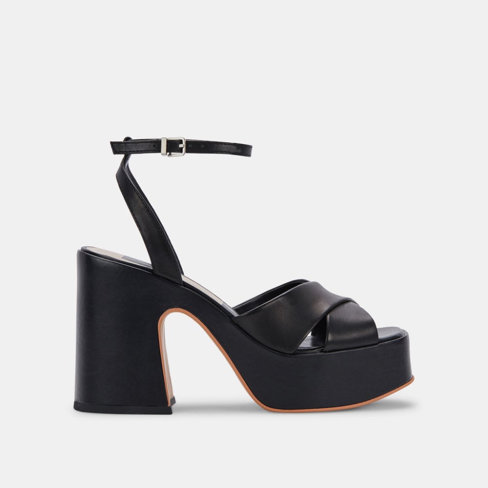 Dolce Vita Wessi Heels Black Leather
