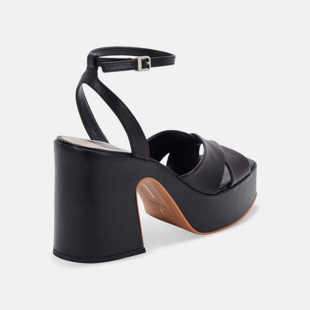 Dolce Vita Wessi Heels Black Leather