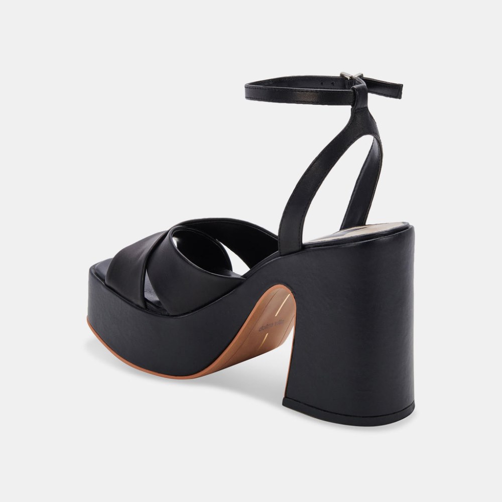 Dolce Vita Wessi Heels Black Leather