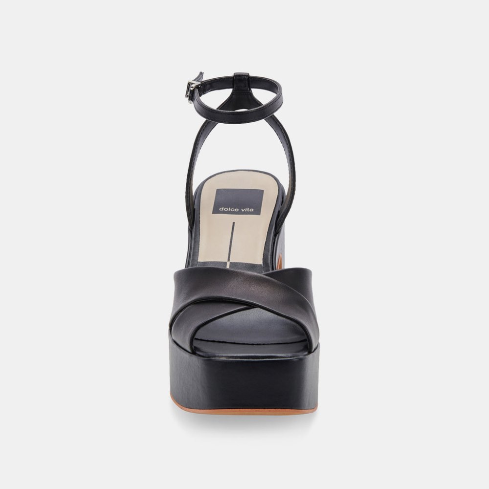 Dolce Vita Wessi Heels Black Leather