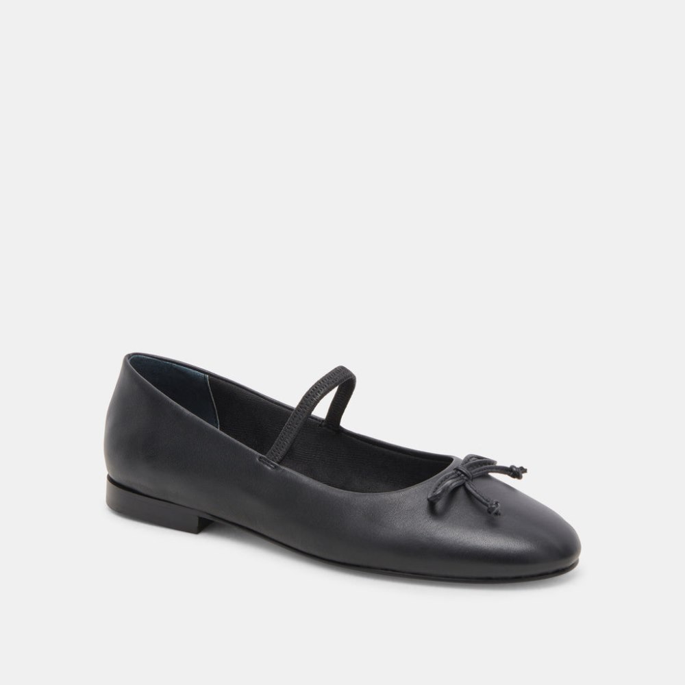 Dolce Vita Carin Ballet Flats Black Leather