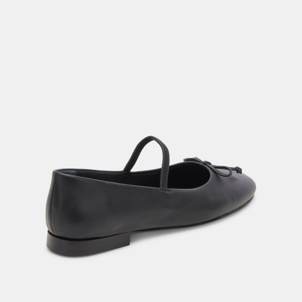 Dolce Vita Carin Ballet Flats Black Leather