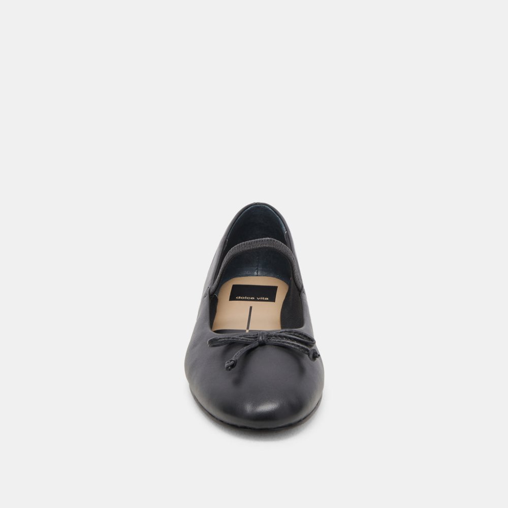 Dolce Vita Carin Ballet Flats Black Leather