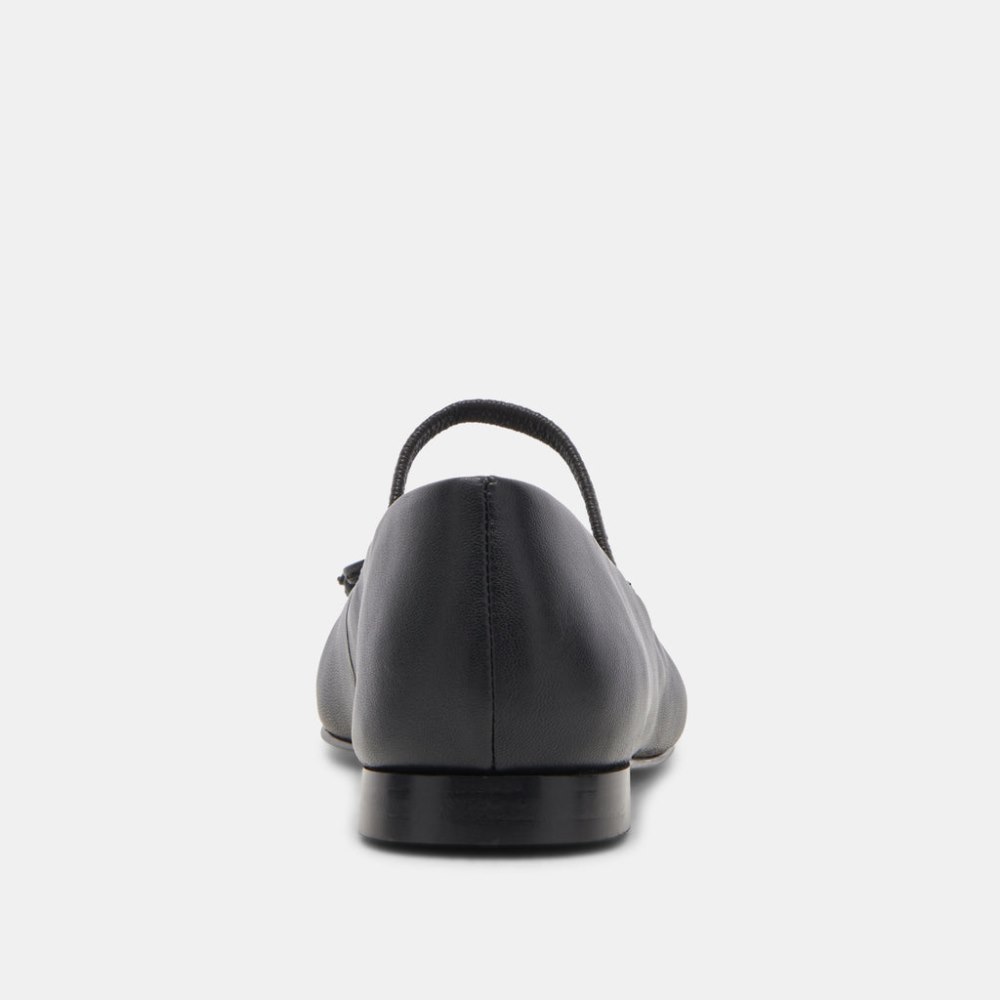 Dolce Vita Carin Ballet Flats Black Leather