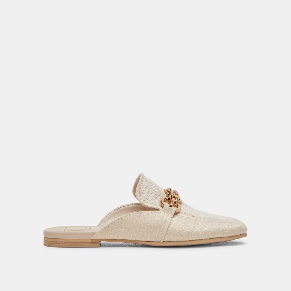 Dolce Vita Solina Flats Ivory Woven