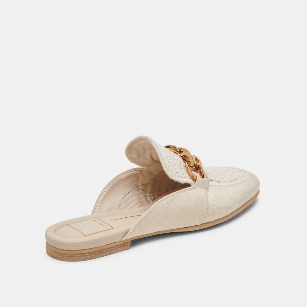 Dolce Vita Solina Flats Ivory Woven