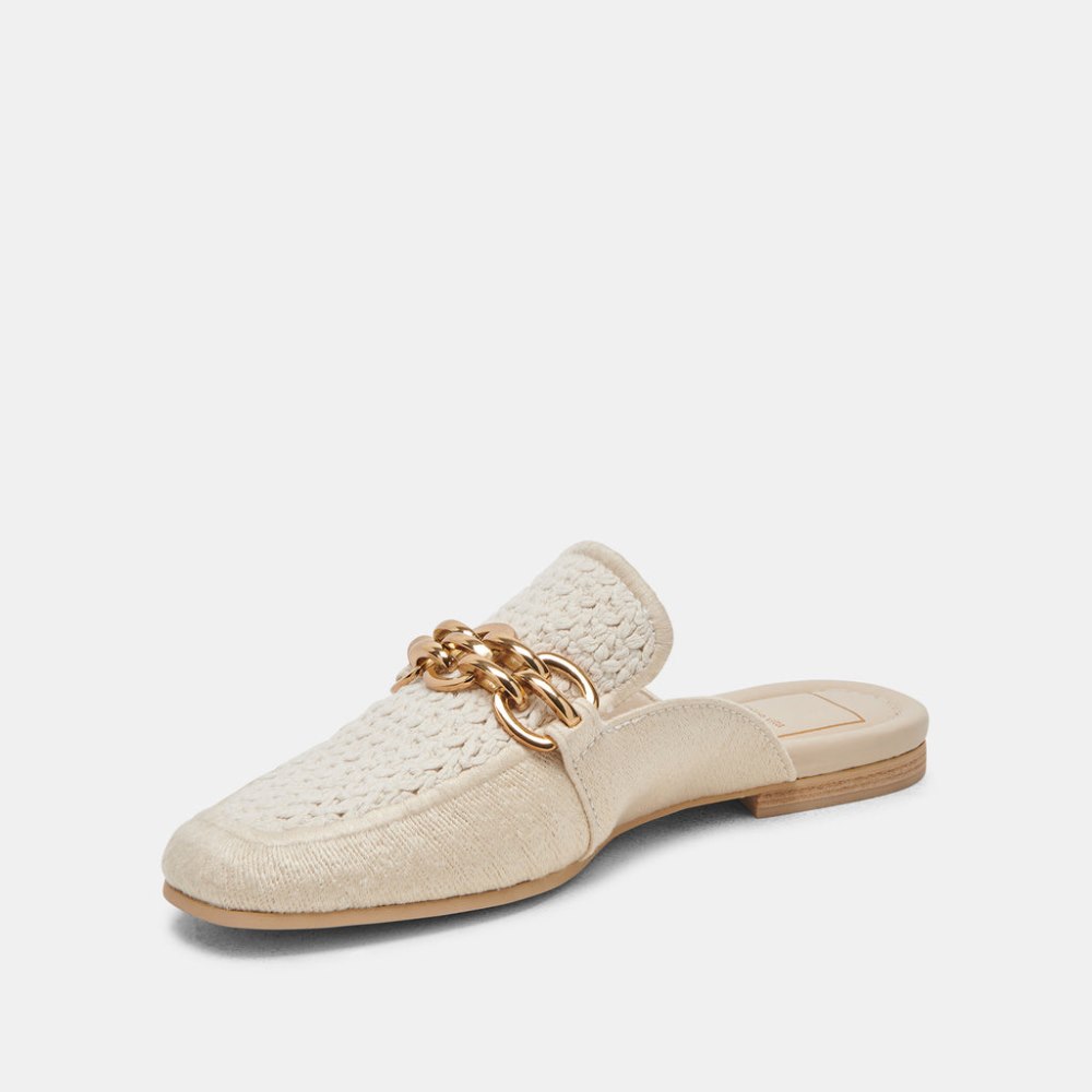 Dolce Vita Solina Flats Ivory Woven