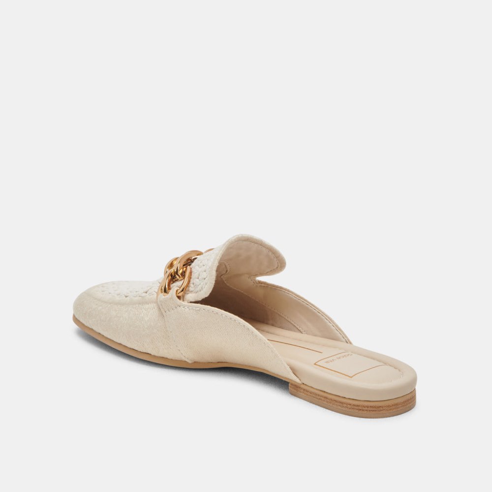 Dolce Vita Solina Flats Ivory Woven