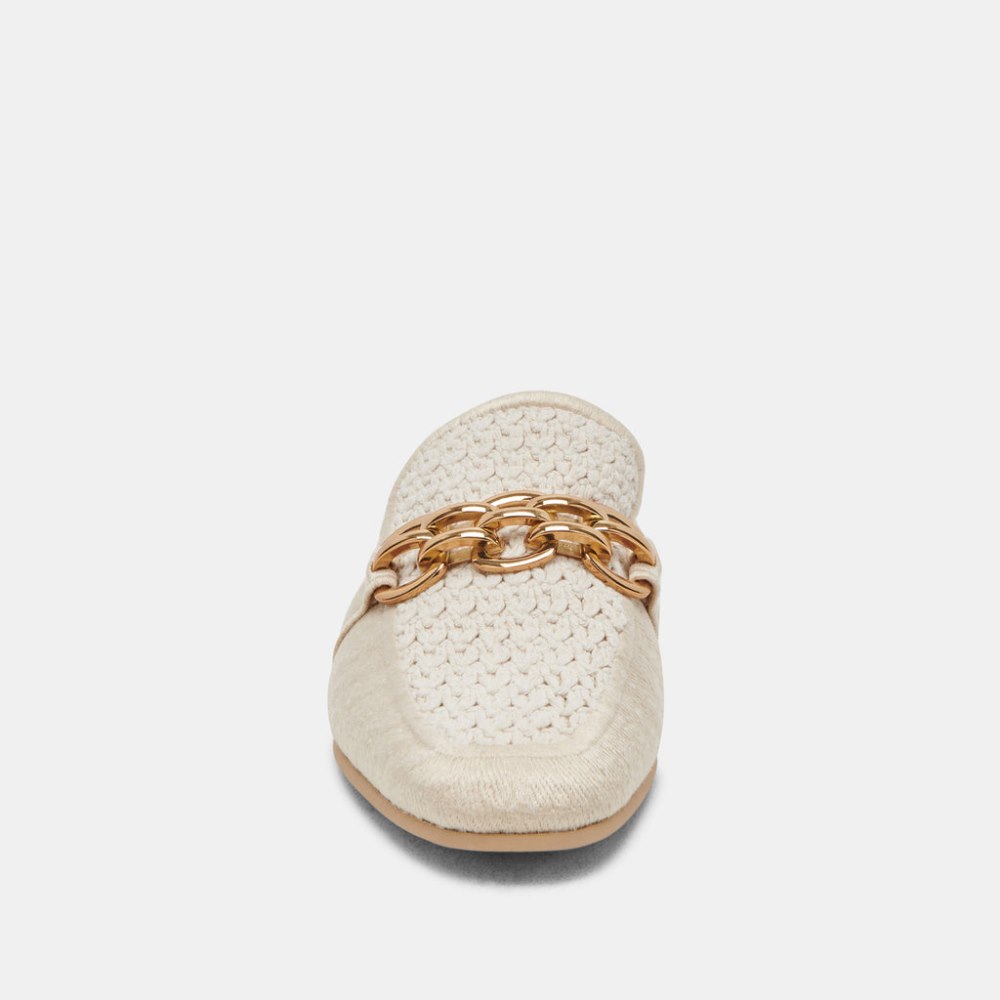Dolce Vita Solina Flats Ivory Woven