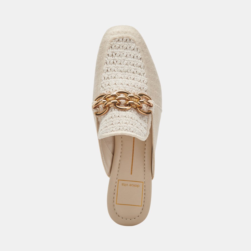 Dolce Vita Solina Flats Ivory Woven