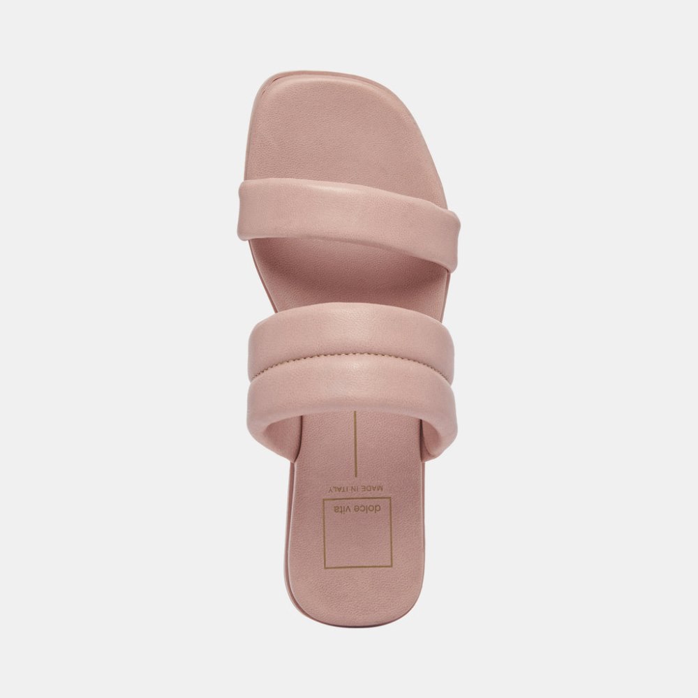 Dolce Vita Adore Sandals Rose Leather