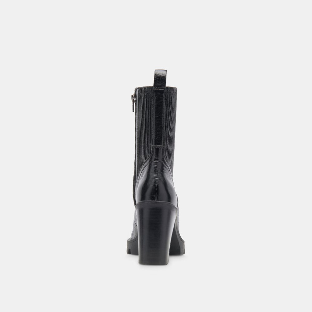 Dolce Vita Marni H2o Boots Midnight Crinkle Patent