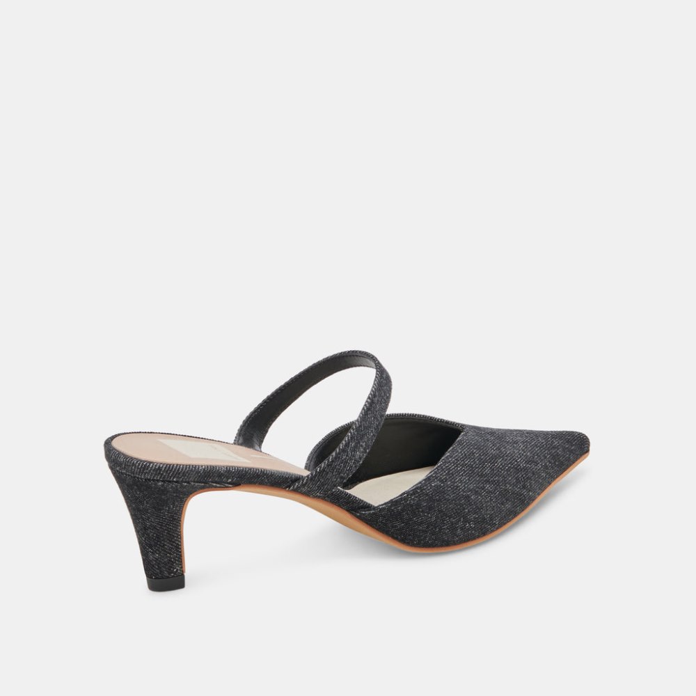 Dolce Vita Kanika Mid Heels Carbon Denim