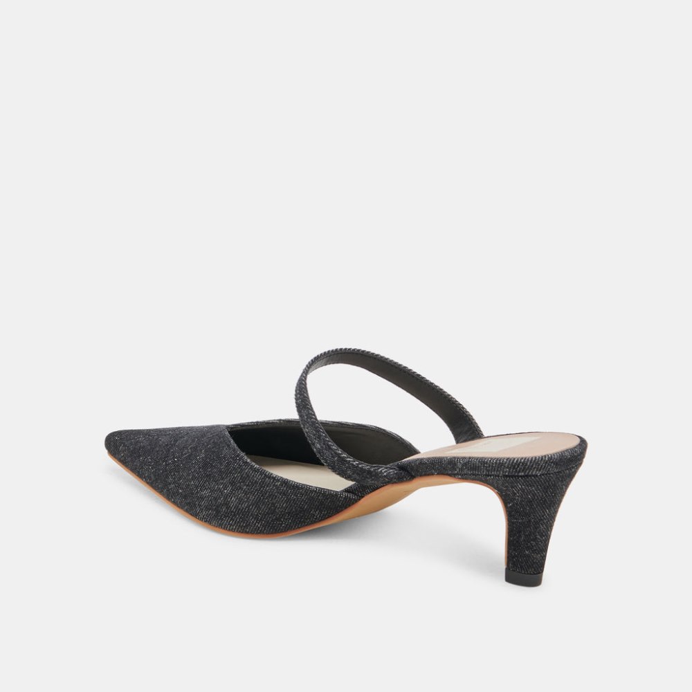Dolce Vita Kanika Mid Heels Carbon Denim