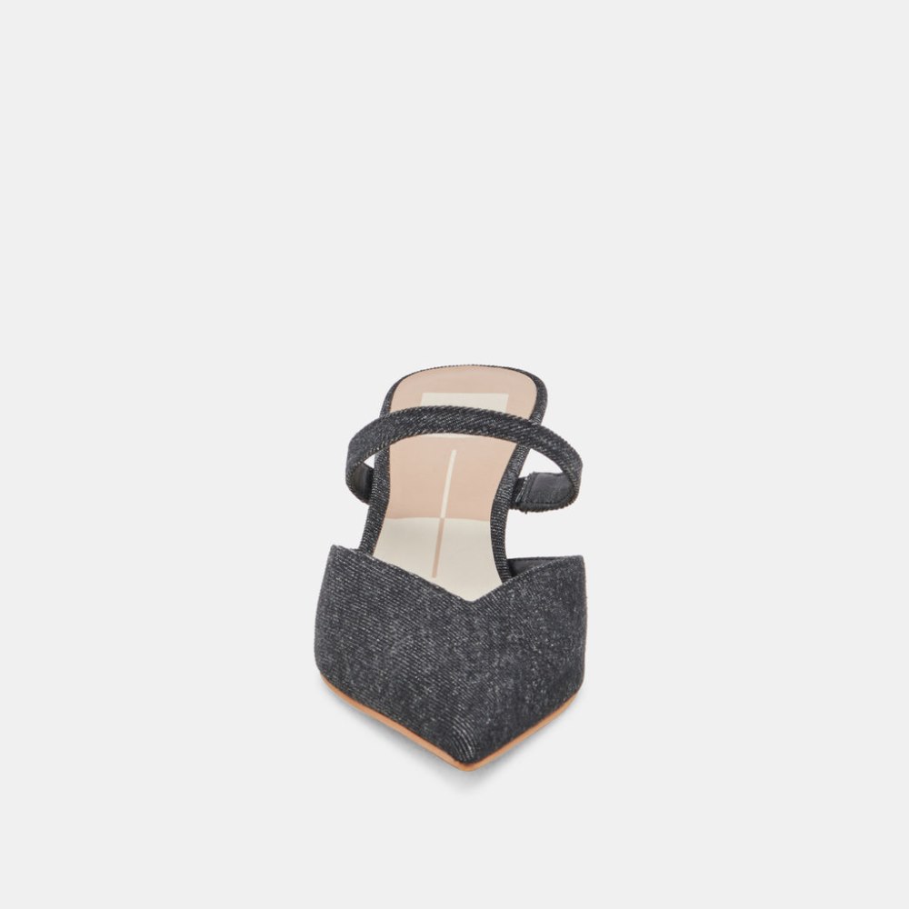 Dolce Vita Kanika Mid Heels Carbon Denim