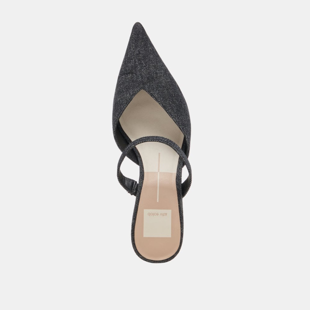 Dolce Vita Kanika Mid Heels Carbon Denim