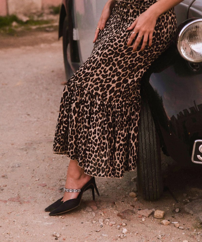 Dolce Vita Kanika Rhinestone Heels Black Rhinestone