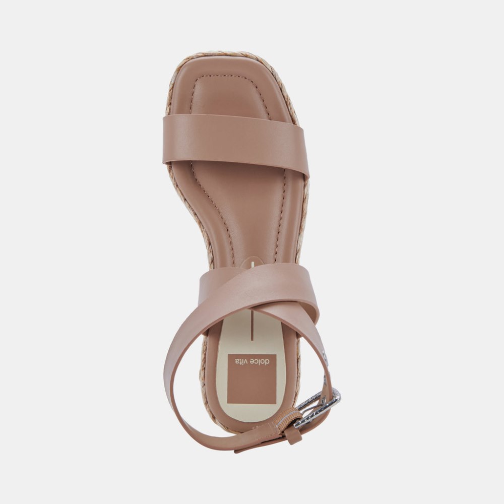 Dolce Vita Cannes Sandals Cafe Leather