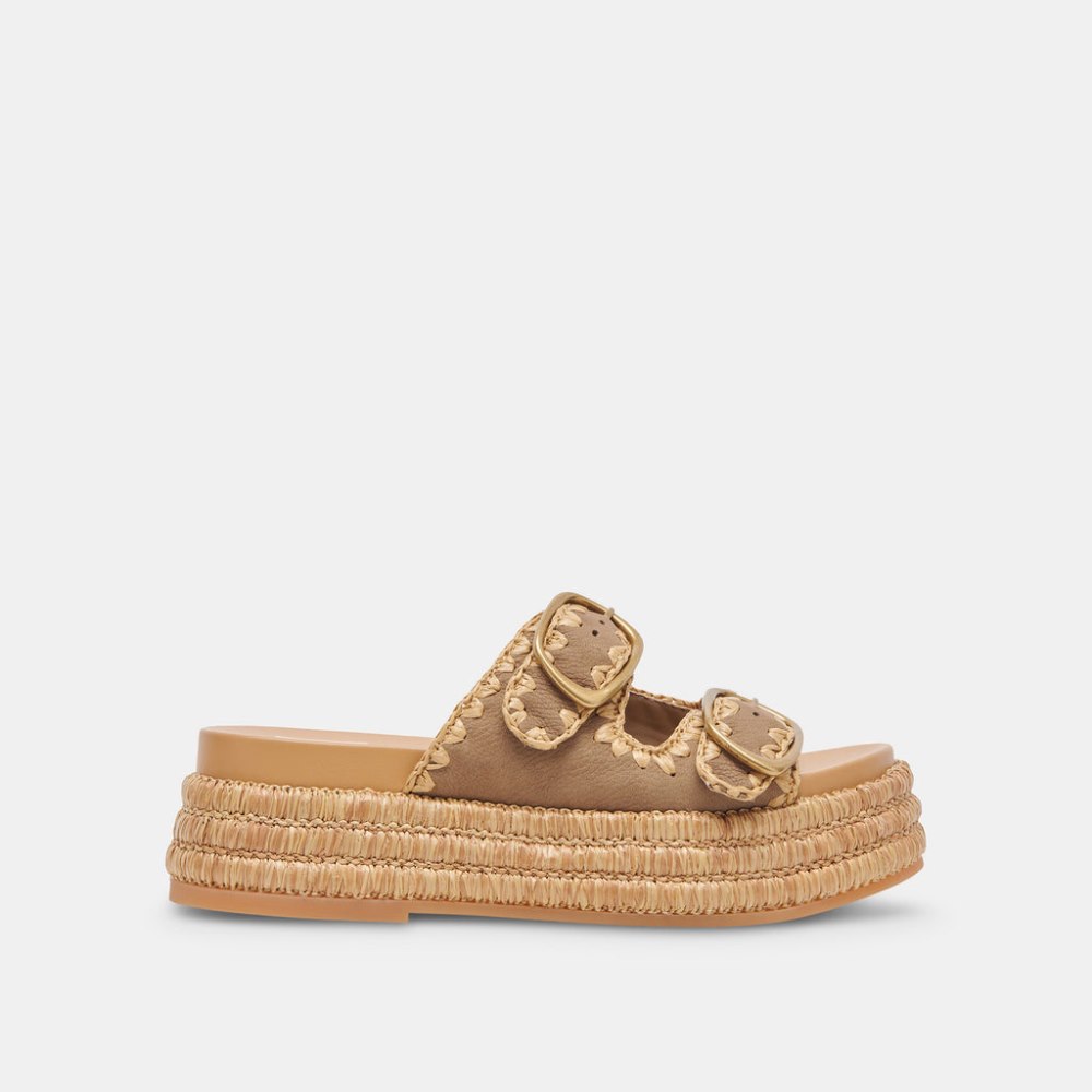 Dolce Vita Wanika Sandals Almond Nubuck
